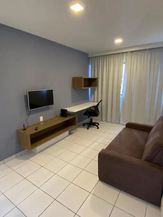 Flat Parque Jaqueira Home Service 헤시피 0*,